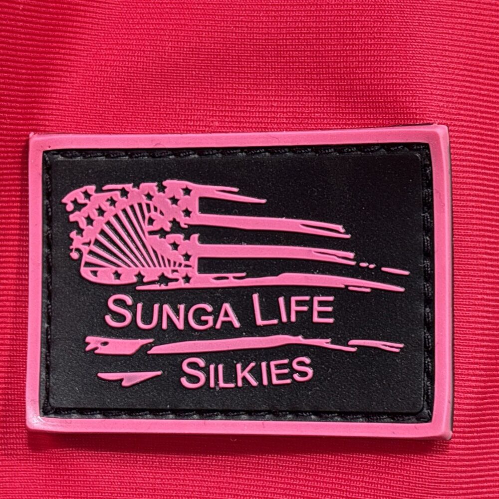 Sunga Life Silkies Mens Training Shorts HOT PINK Microfiber Size XL